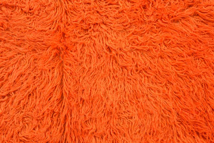 5' 2 x 7' 10 Hand Knotted Moroccan Wool Rug