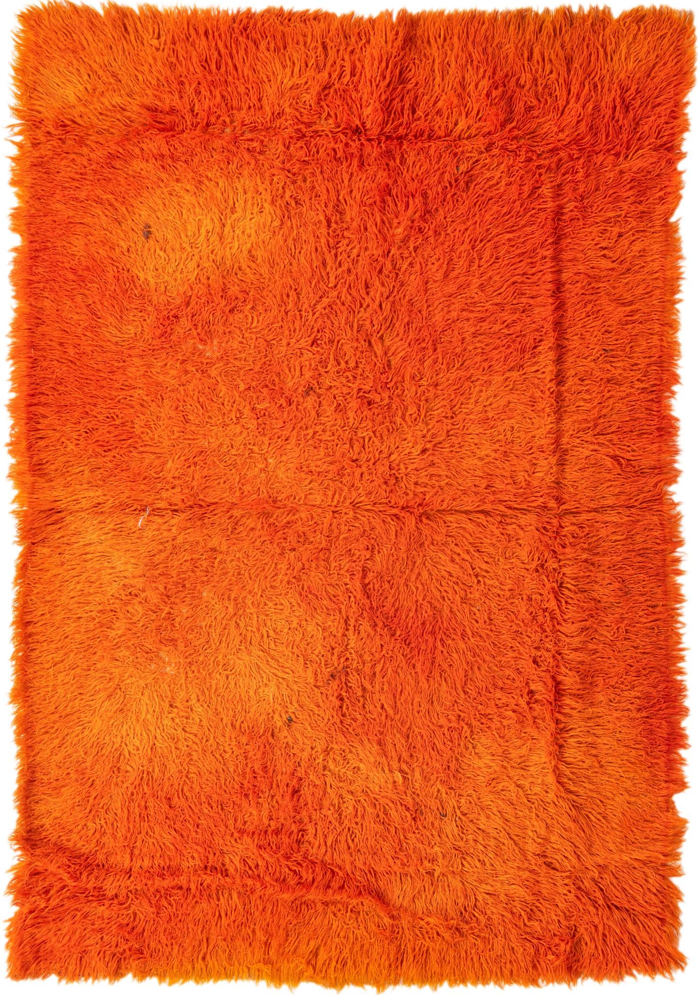 5' 2 x 7' 10 Hand Knotted Moroccan Wool Rug