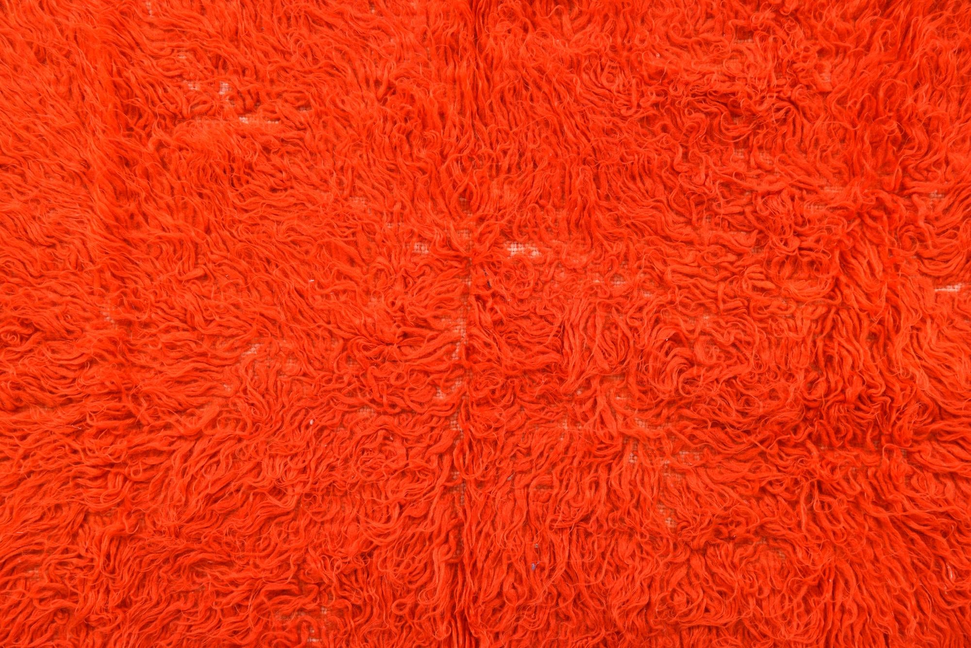 4' 3 x 6' 3 Hand Knotted Moroccan Wool Rug