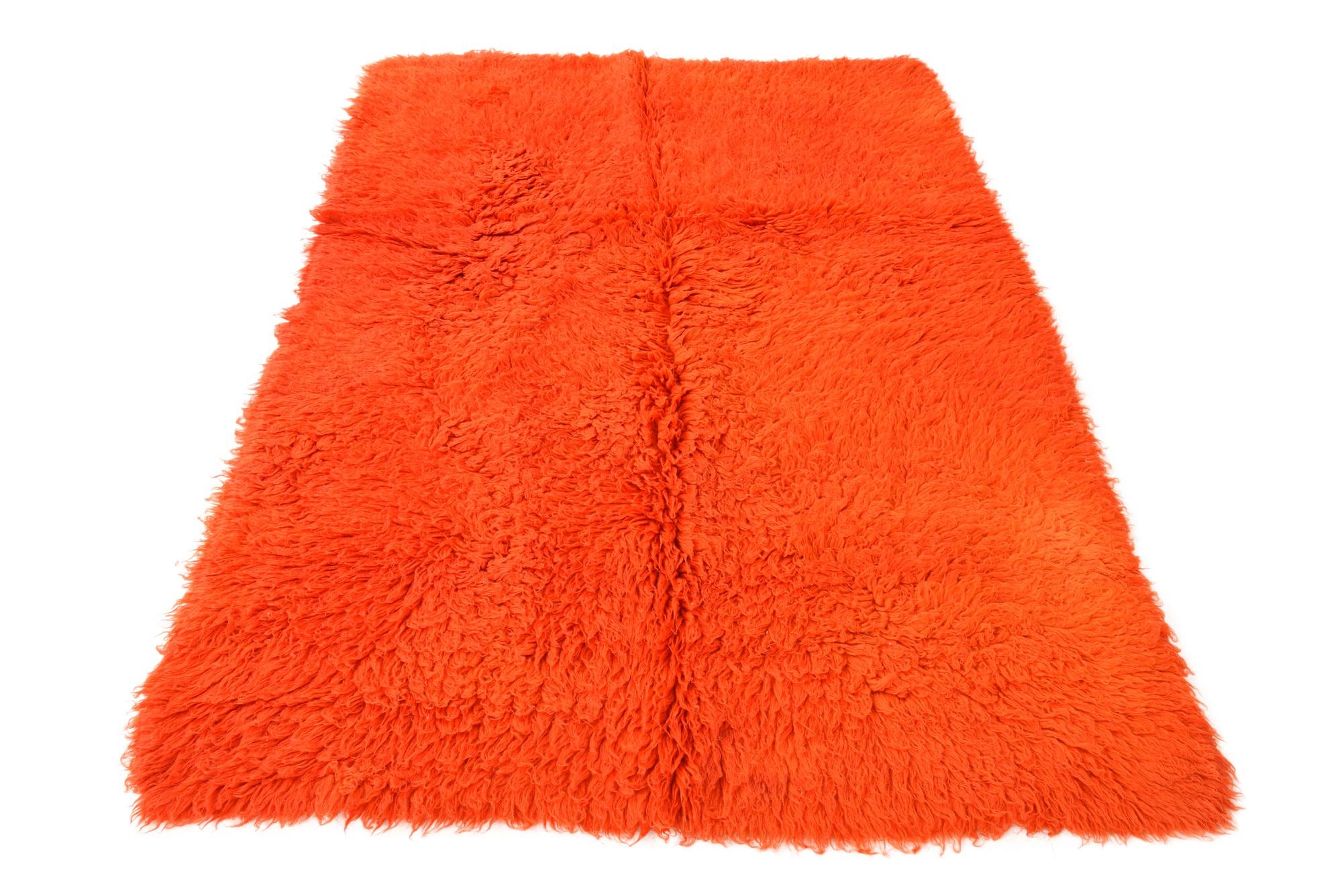 4' 7 x 6' 3 Hand Knotted Moroccan Wool Rug