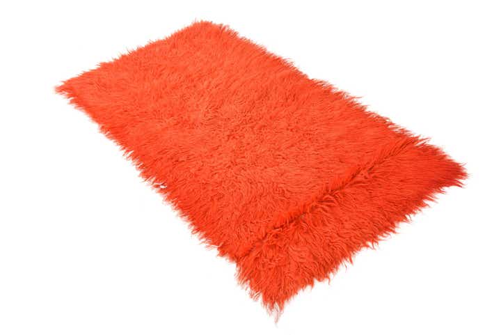 2' 7 x 4' 10 Hand Knotted Moroccan Wool Rug