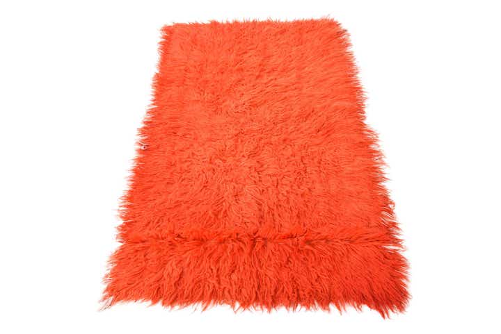 2' 7 x 4' 10 Hand Knotted Moroccan Wool Rug