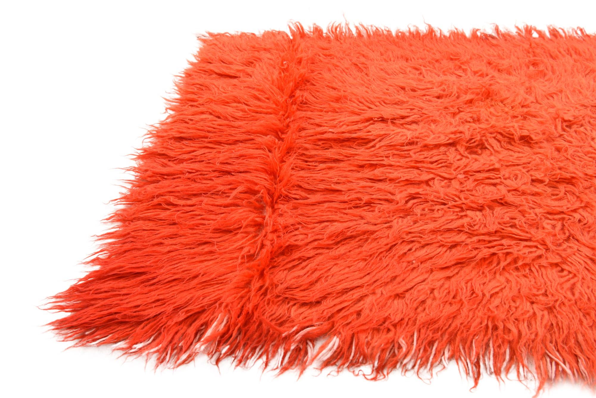 2' 7 x 4' 10 Hand Knotted Moroccan Wool Rug