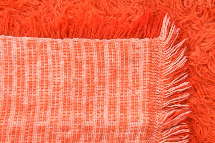 2' 7 x 4' 10 Hand Knotted Moroccan Wool Rug