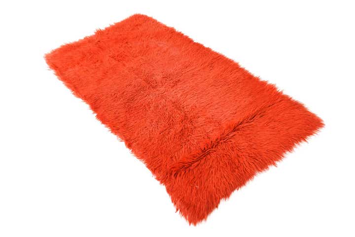 2' 6 x 5' Hand Knotted Moroccan Wool Rug