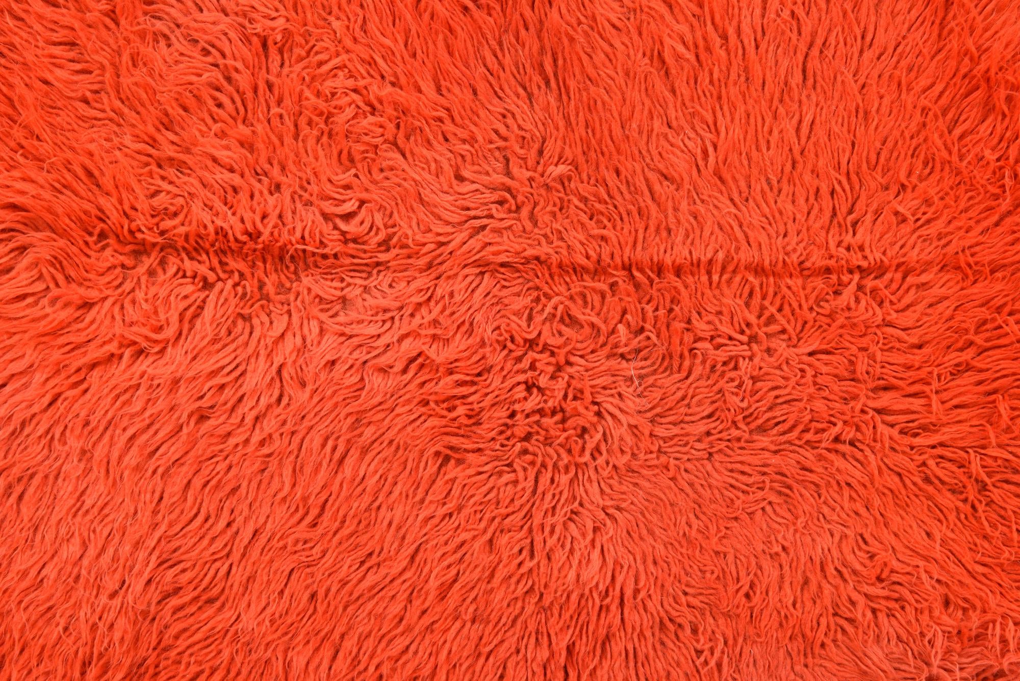 2' 6 x 5' Hand Knotted Moroccan Wool Rug