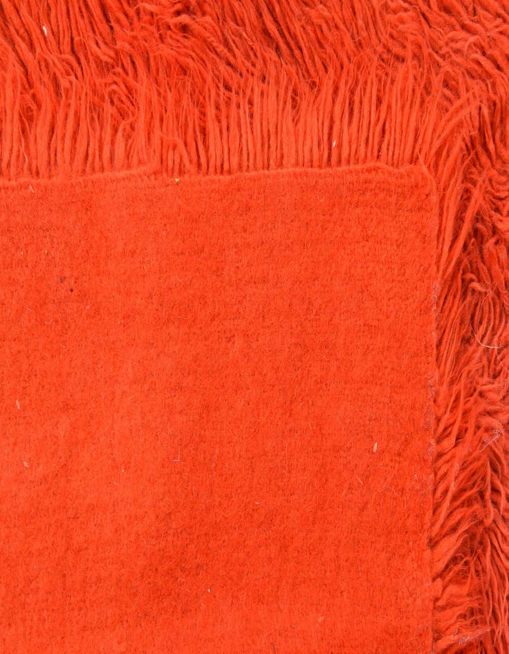 Detail image of 2' 6 x 5'  Hand Knotted Moroccan Wool Rug