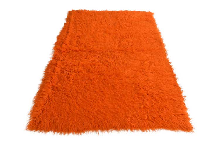 4' 1 x 7' Hand Knotted Moroccan Wool Rug