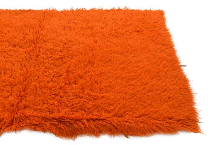 4' 1 x 7' Hand Knotted Moroccan Wool Rug