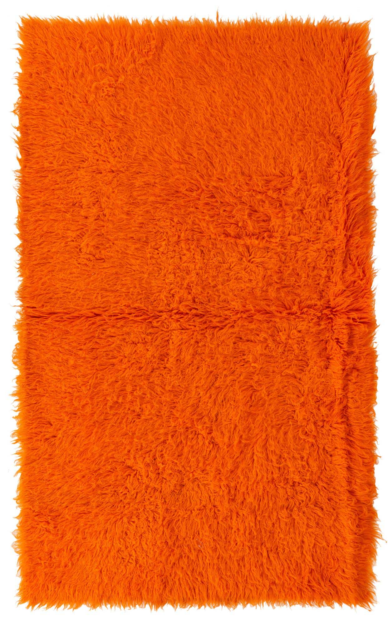 4' 1 x 7' Hand Knotted Moroccan Wool Rug