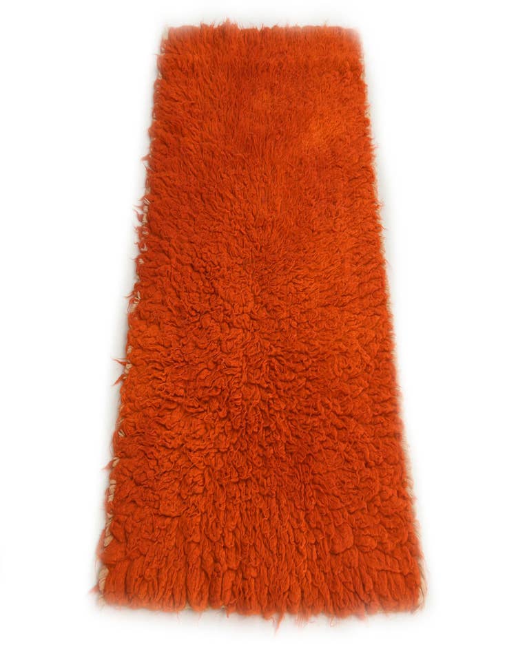 Detail image of 2' 5 x 4' 4  Hand Knotted Moroccan Wool Rug