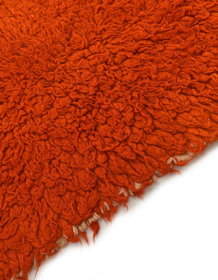 Detail image of 2' 5 x 4' 4  Hand Knotted Moroccan Wool Rug