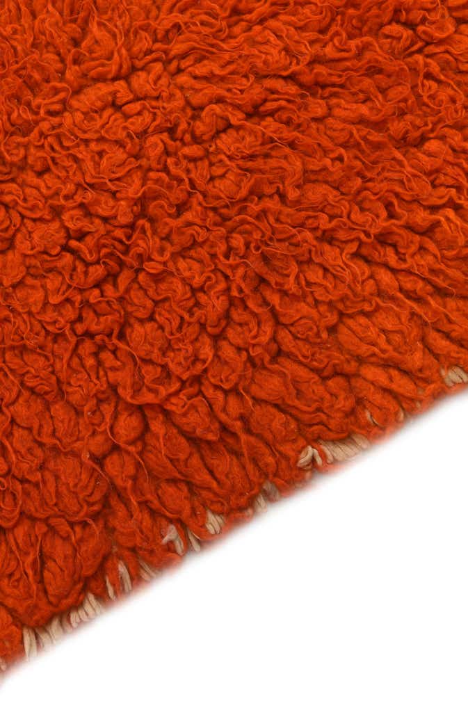 2' 5 x 4' 4 Hand Knotted Moroccan Wool Rug