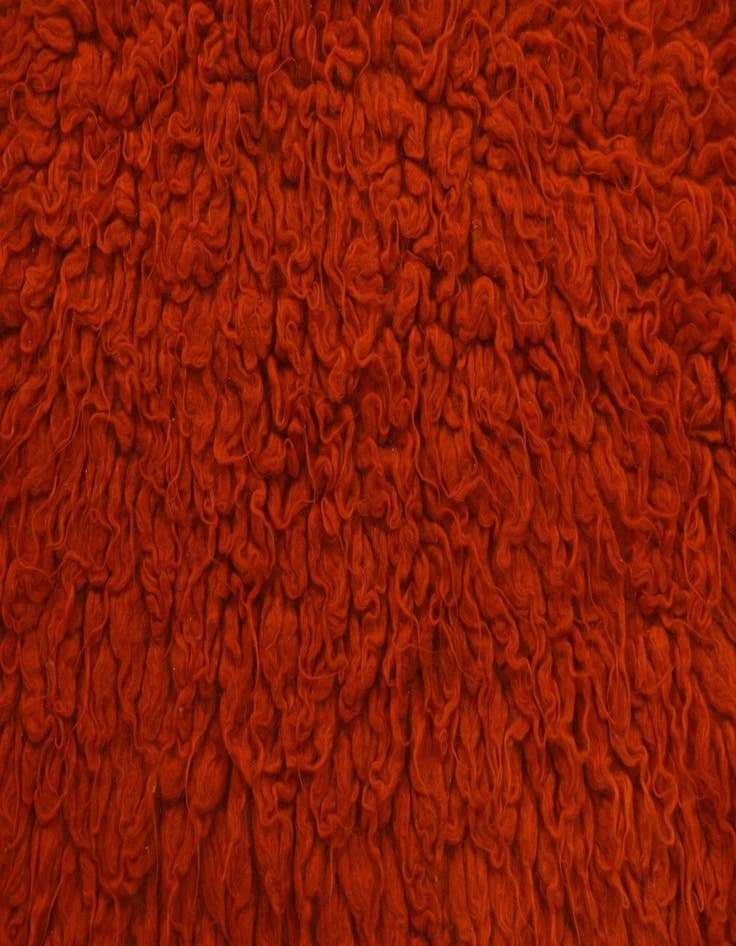 Detail image of 2' 5 x 4' 4  Hand Knotted Moroccan Wool Rug