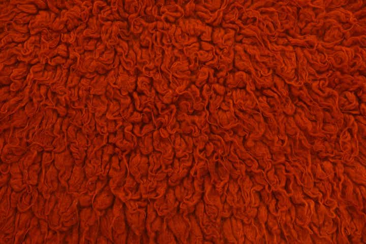 2' 5 x 4' 4 Hand Knotted Moroccan Wool Rug