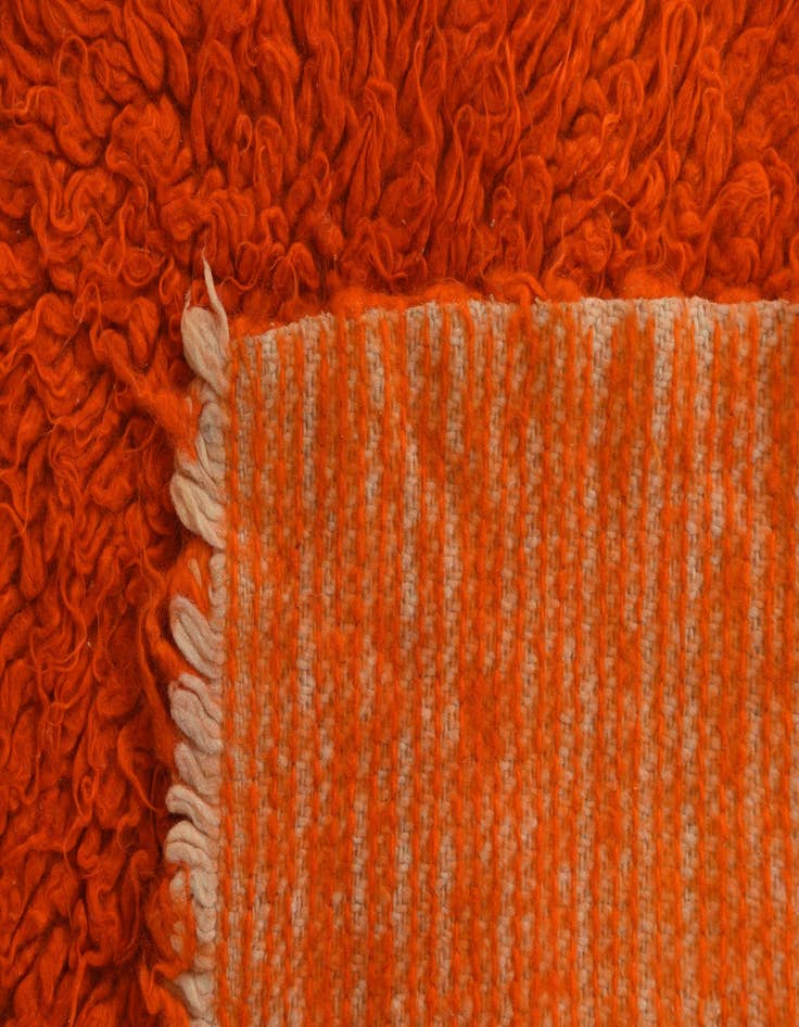 Detail image of 2' 5 x 4' 4  Hand Knotted Moroccan Wool Rug