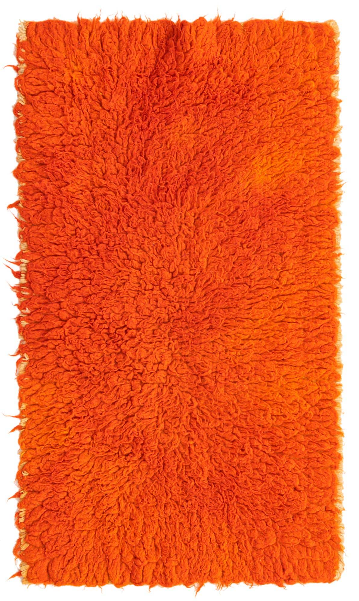 2' 5 x 4' 4 Hand Knotted Moroccan Wool Rug