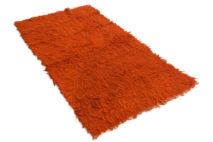3' 6 x 6' 3 Hand Knotted Moroccan Wool Rug