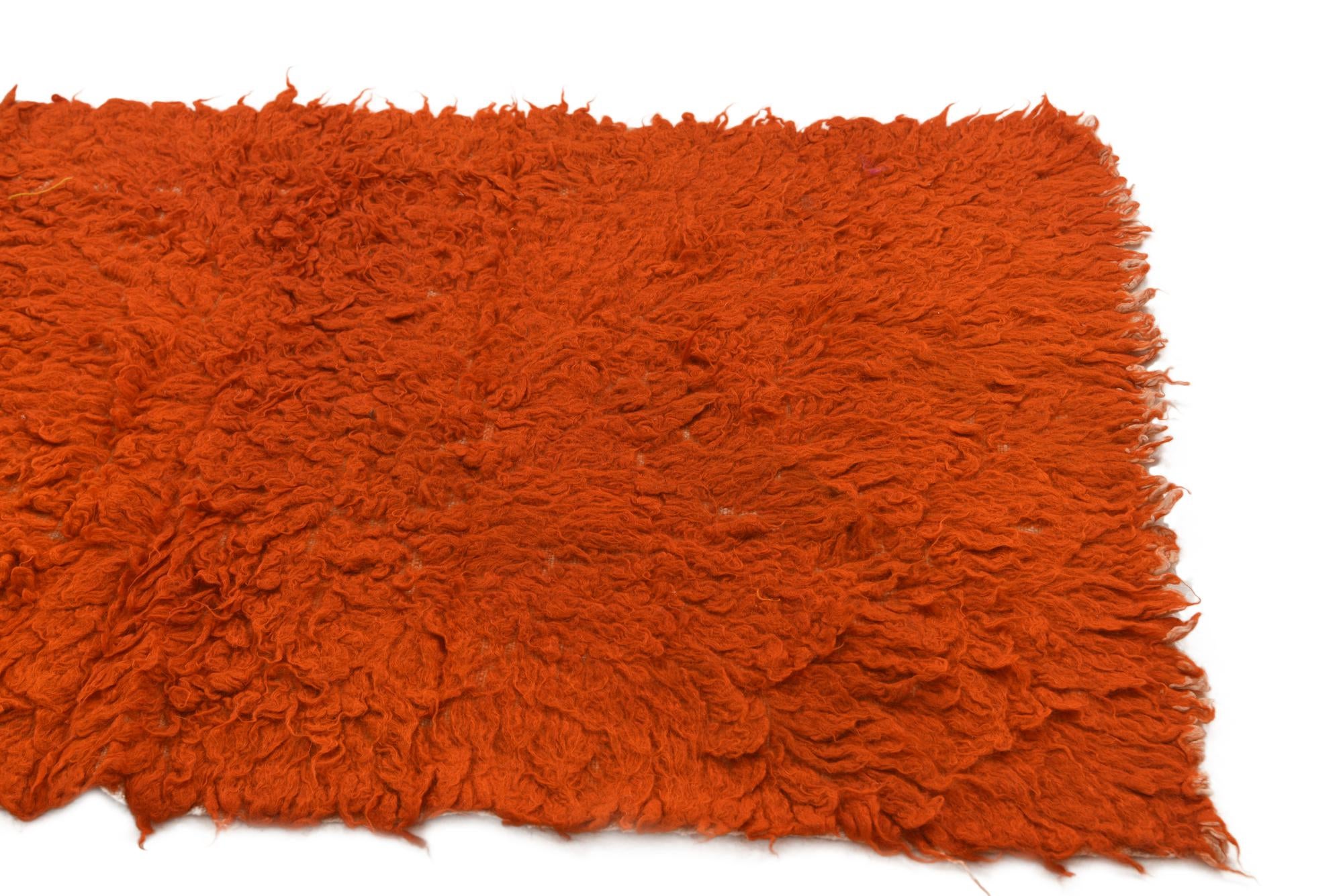 3' 6 x 6' 3 Hand Knotted Moroccan Wool Rug