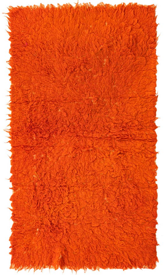 Detail image of 3' 6 x 6' 3 Hand Knotted Moroccan Wool Rug