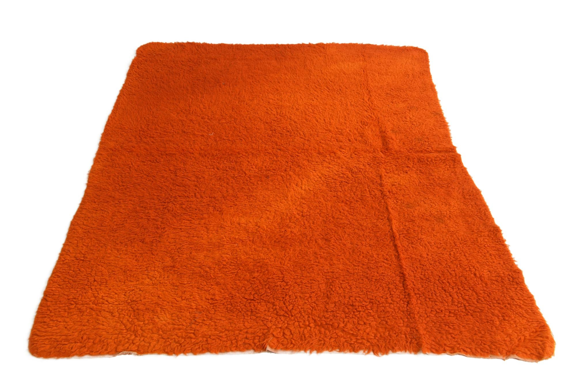 5' x 6' 5 Hand Knotted Moroccan Wool Rug