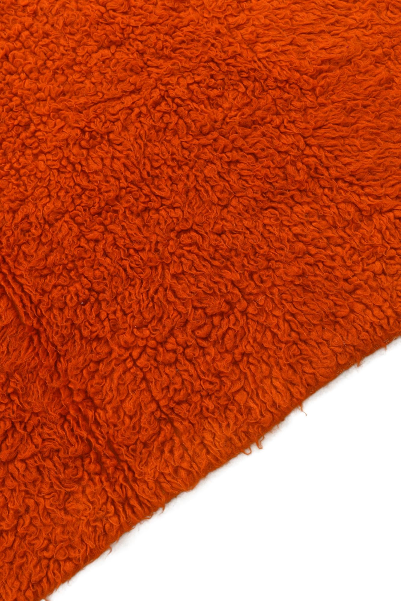 5' x 6' 5 Hand Knotted Moroccan Wool Rug