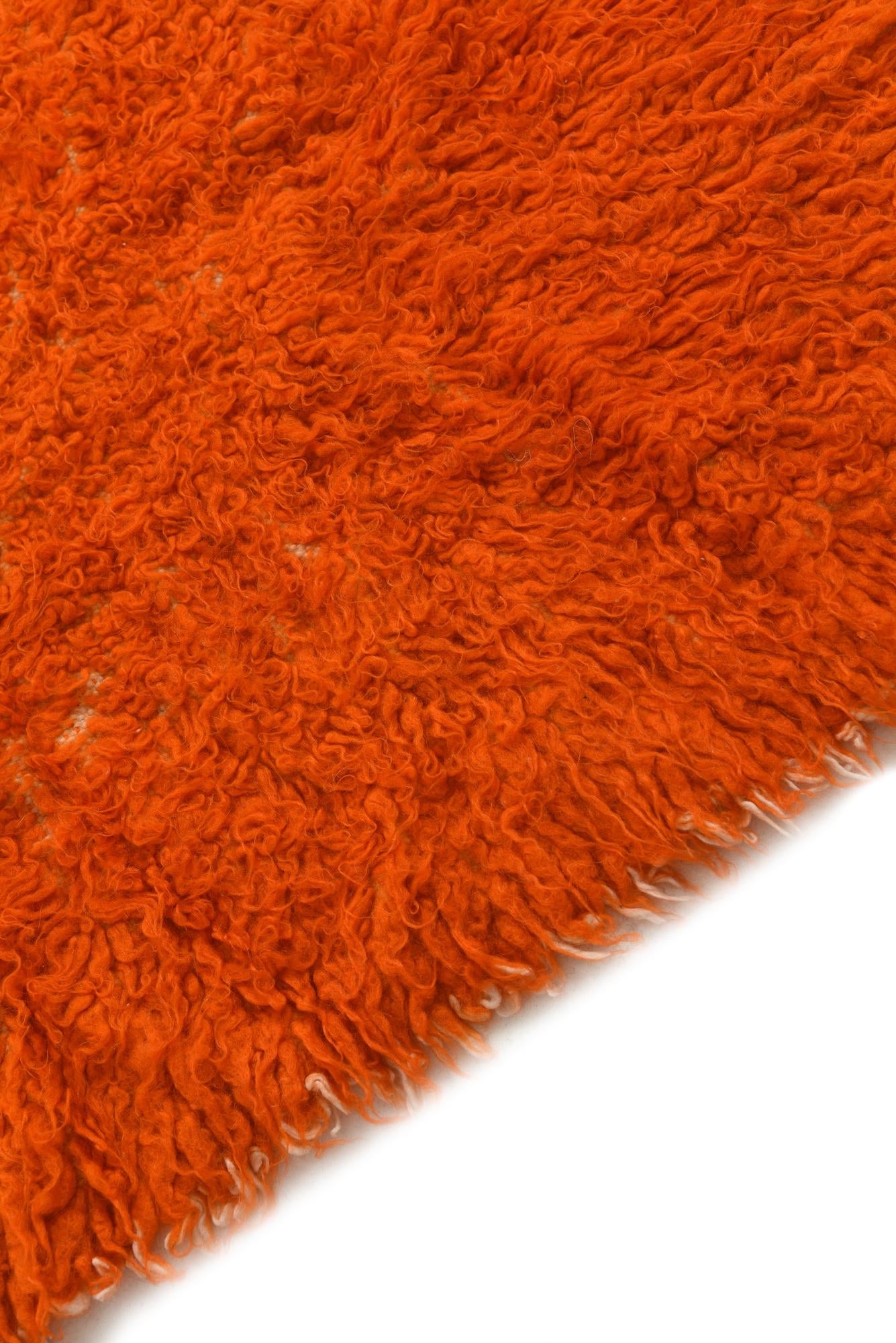 3' 1 x 4' 9 Hand Knotted Moroccan Wool Rug