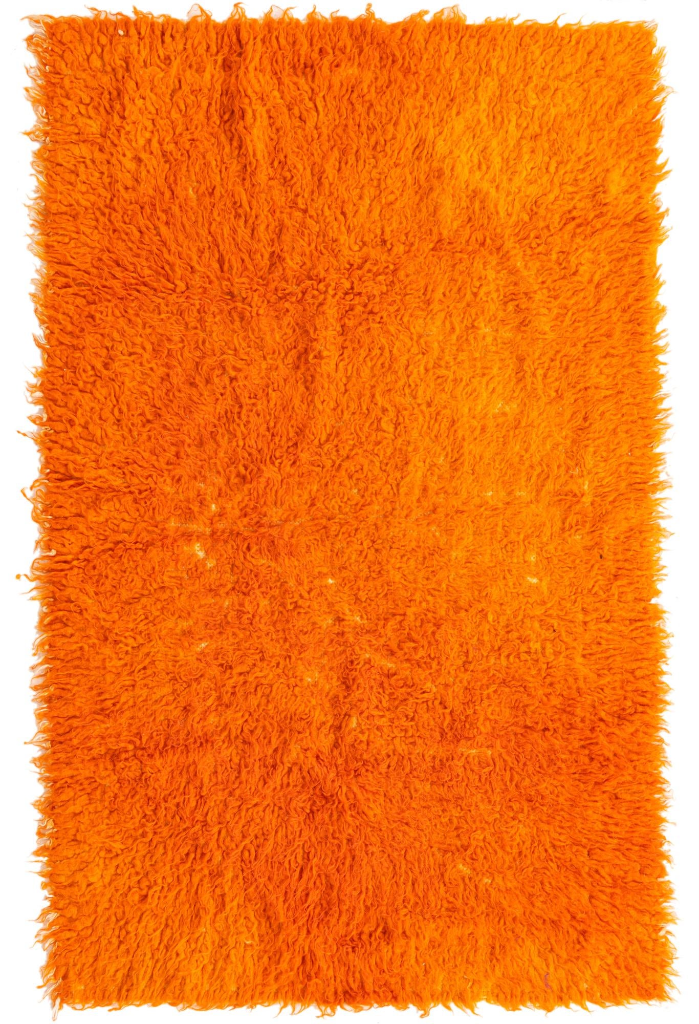 3' 1 x 4' 9 Hand Knotted Moroccan Wool Rug
