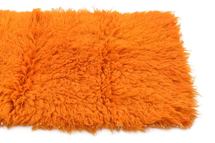 Detail image of 2' 7 x 4' 9 Hand Knotted Moroccan Wool Rug