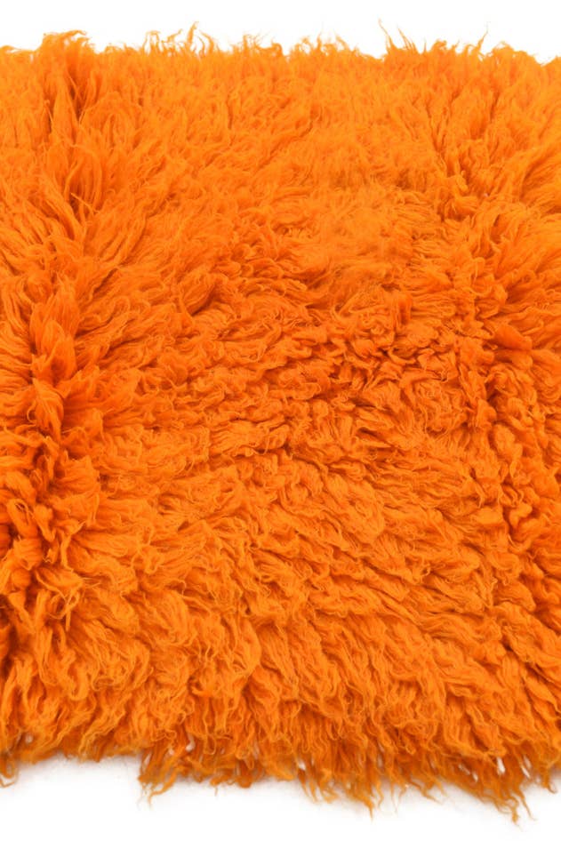 Detail image of 2' 7 x 4' 9 Hand Knotted Moroccan Wool Rug