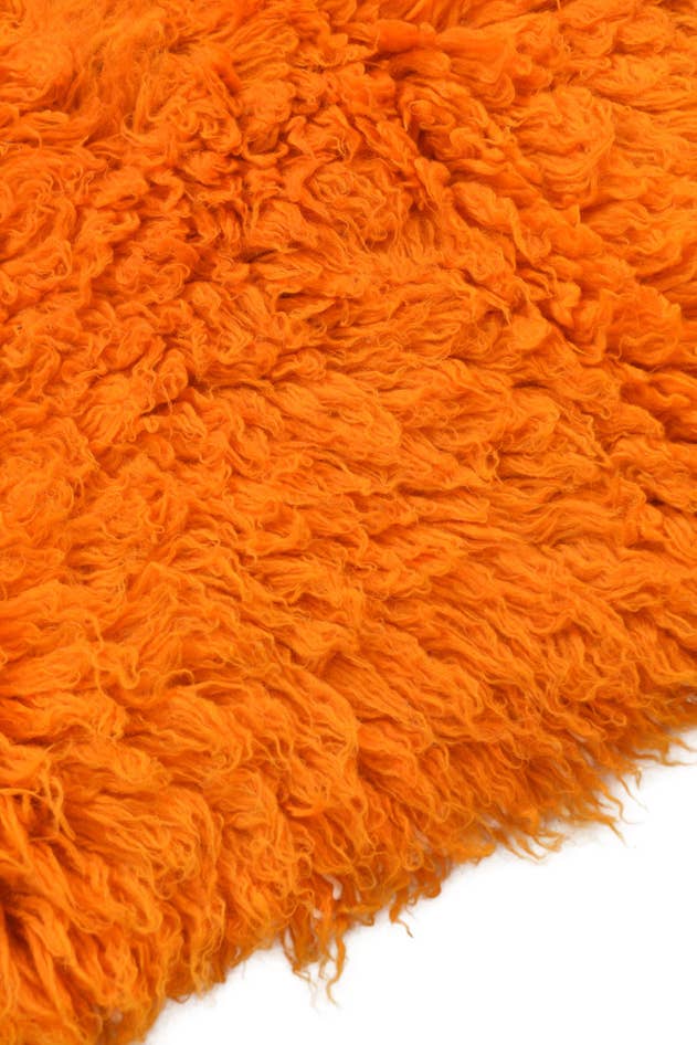 Detail image of 2' 7 x 4' 9 Hand Knotted Moroccan Wool Rug