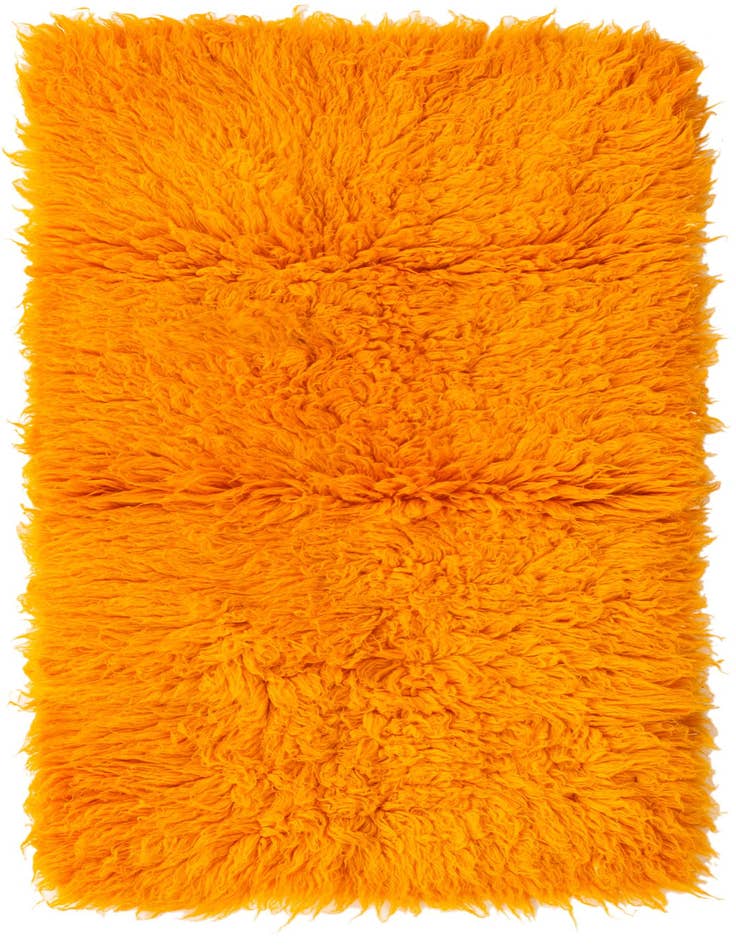 Detail image of 2' 7 x 4' 9 Hand Knotted Moroccan Wool Rug