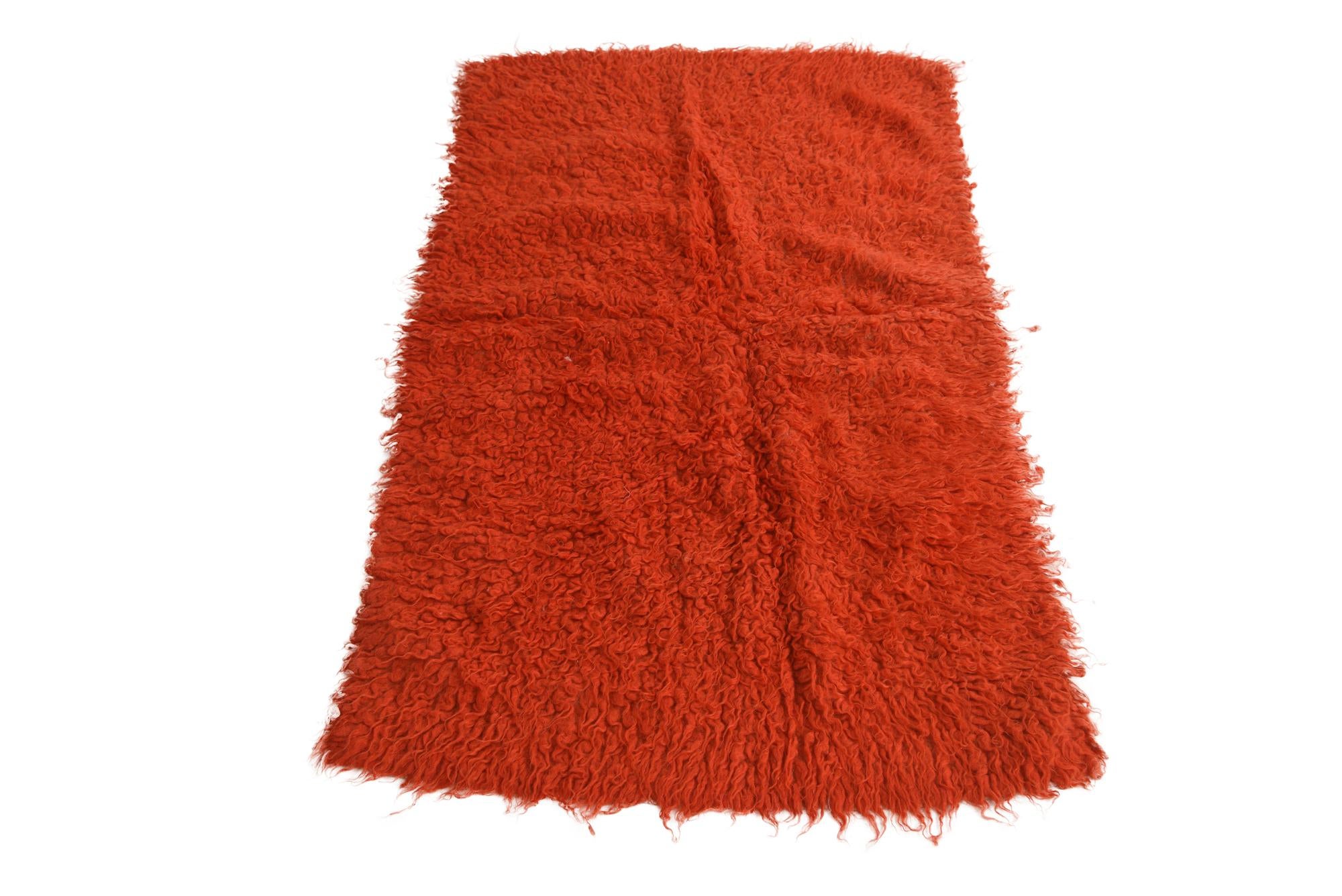 2' 8 x 5' Hand Knotted Moroccan Wool Rug