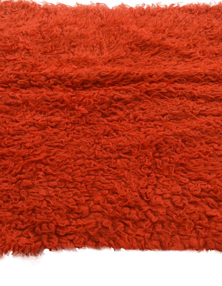 Detail image of 2' 8 x 5'  Hand Knotted Moroccan Wool Rug