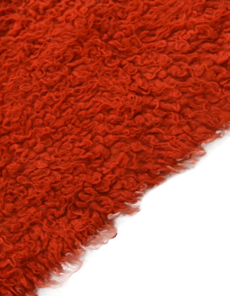 Detail image of 2' 8 x 5'  Hand Knotted Moroccan Wool Rug