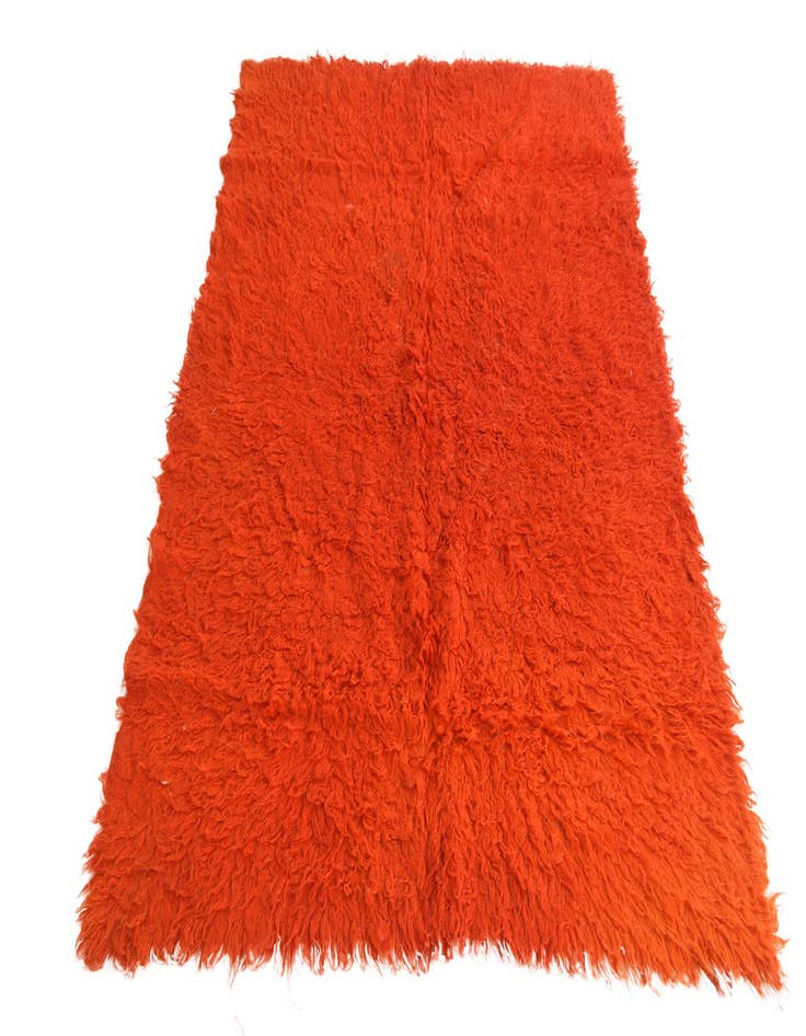 Detail image of 4' 9 x 6' 7 Hand Knotted Moroccan Wool Rug