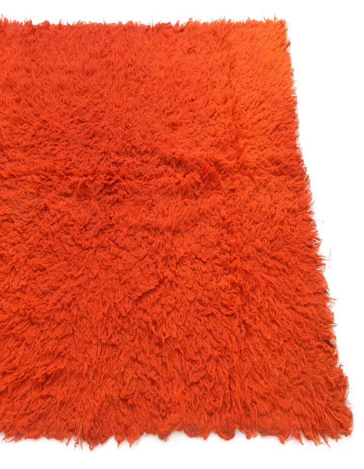 Detail image of 4' 9 x 6' 7 Hand Knotted Moroccan Wool Rug