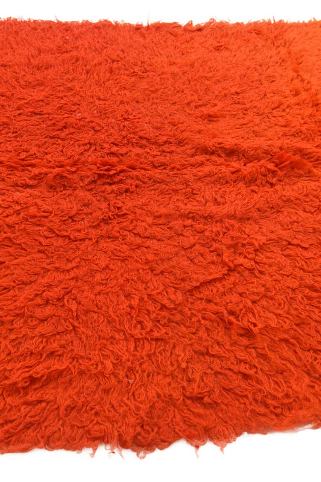 Detail image of 4' 9 x 6' 7 Hand Knotted Moroccan Wool Rug