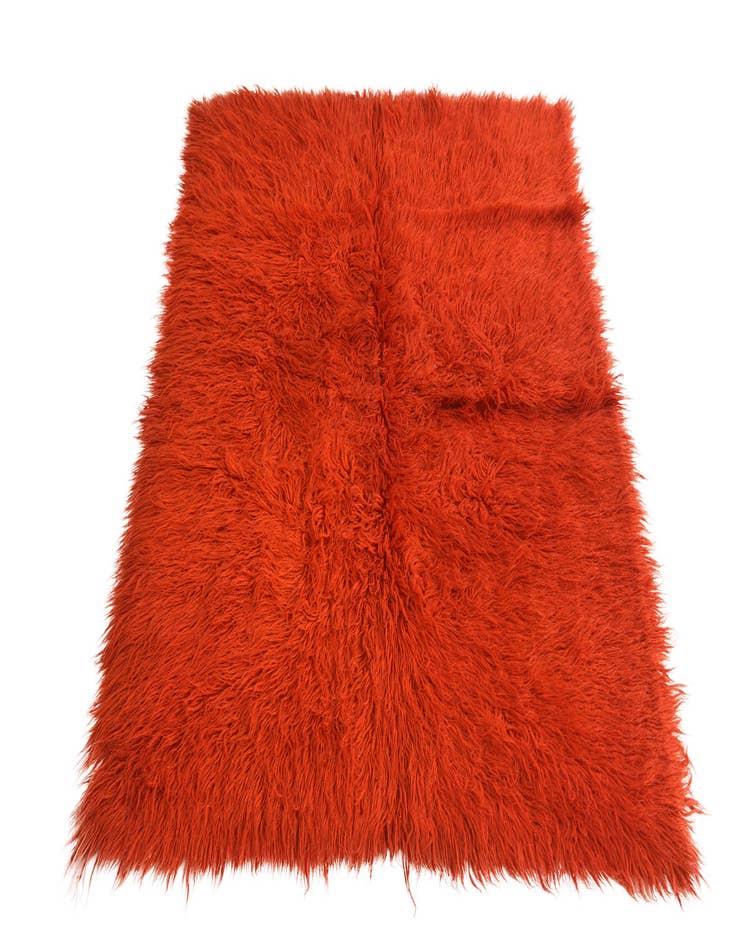 Detail image of 4' 5 x 5' 6  Hand Knotted Moroccan Wool Rug