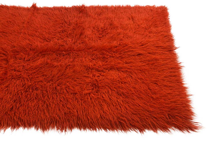 Detail image of 4' 5 x 5' 6 Hand Knotted Moroccan Wool Rug