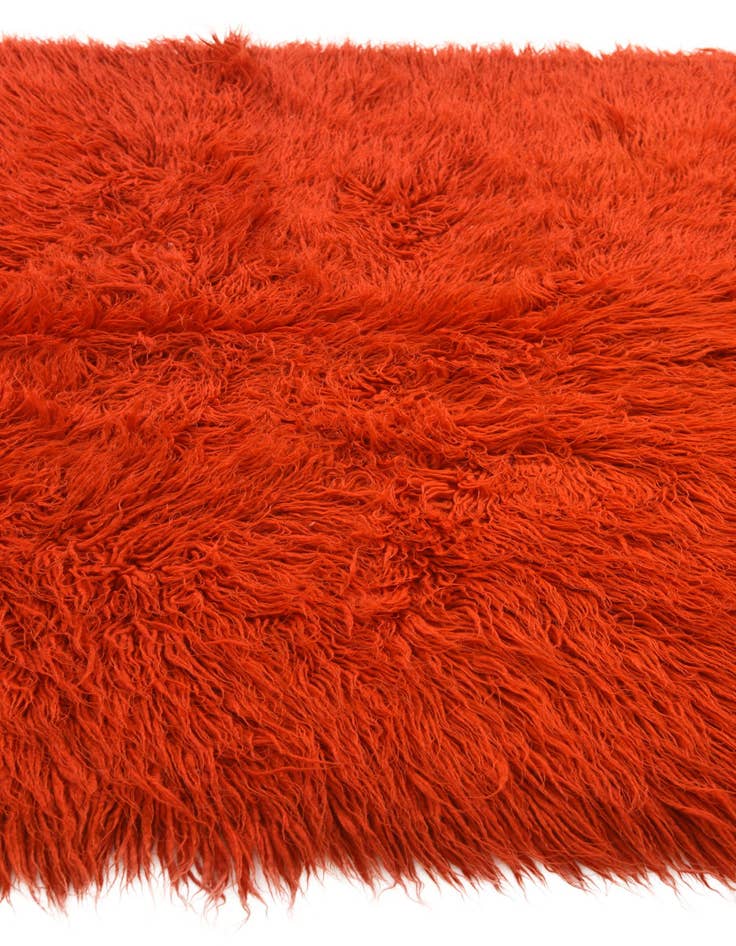 Detail image of 4' 5 x 5' 6  Hand Knotted Moroccan Wool Rug