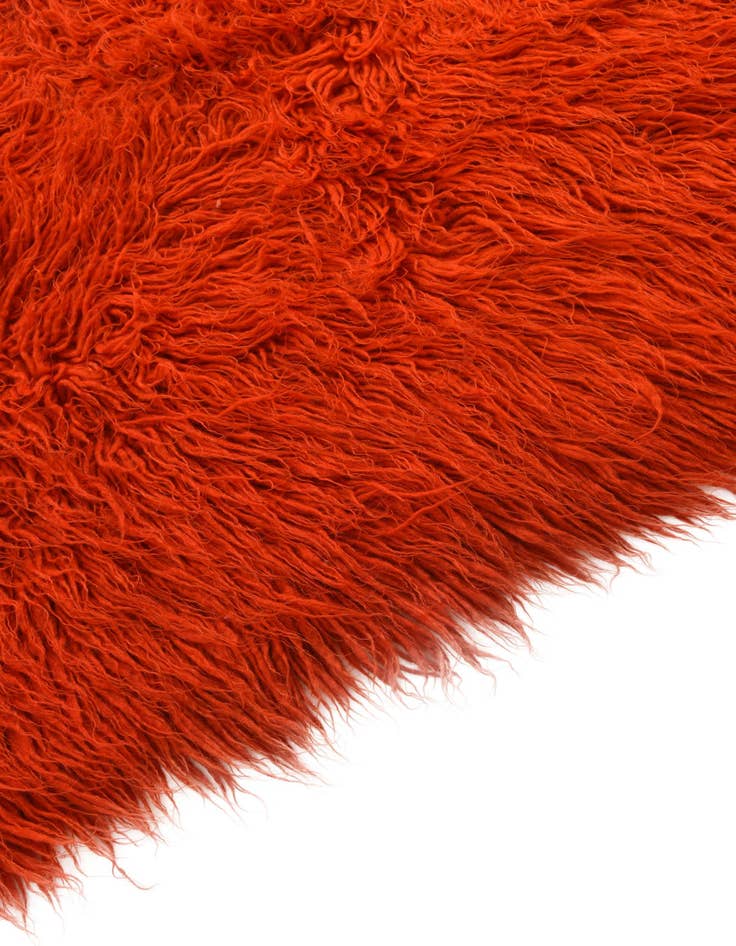 Detail image of 4' 5 x 5' 6  Hand Knotted Moroccan Wool Rug