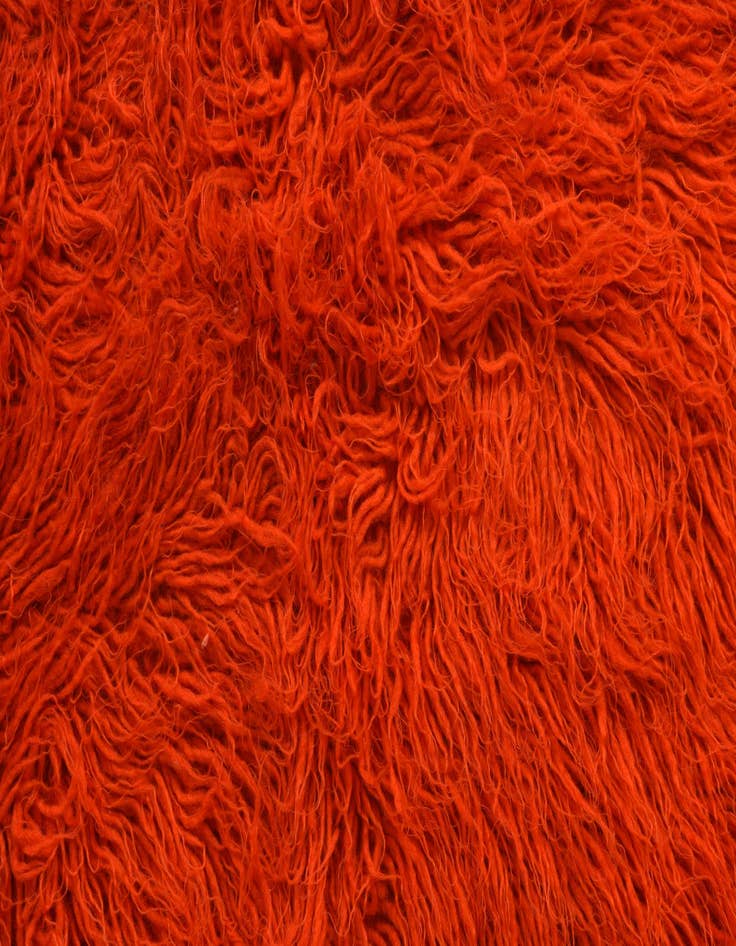 Detail image of 4' 5 x 5' 6  Hand Knotted Moroccan Wool Rug