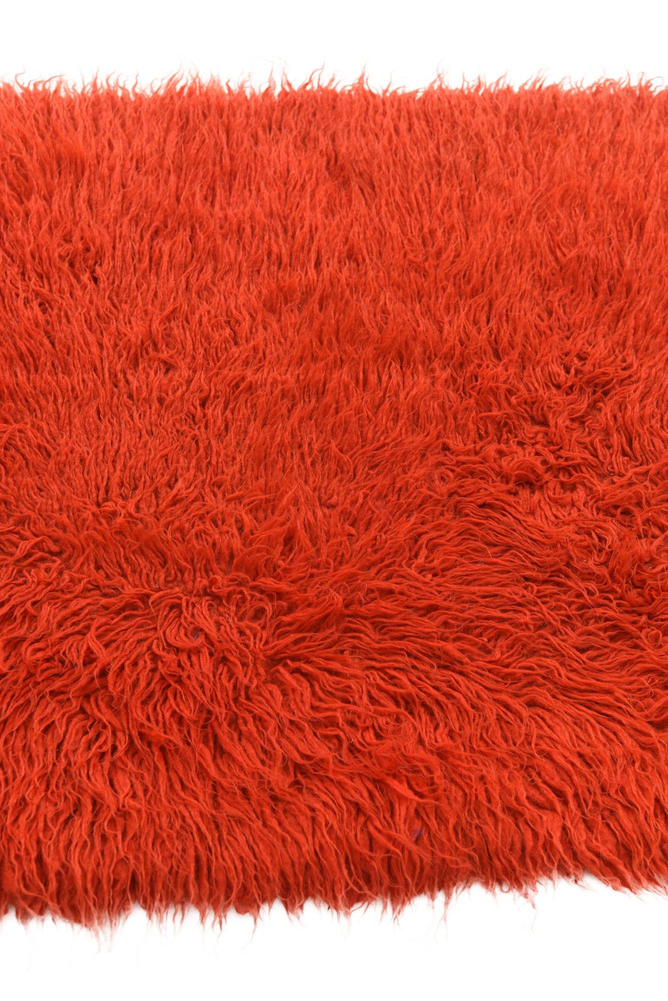 2' 7 x 4' 1 Hand Knotted Moroccan Wool Rug