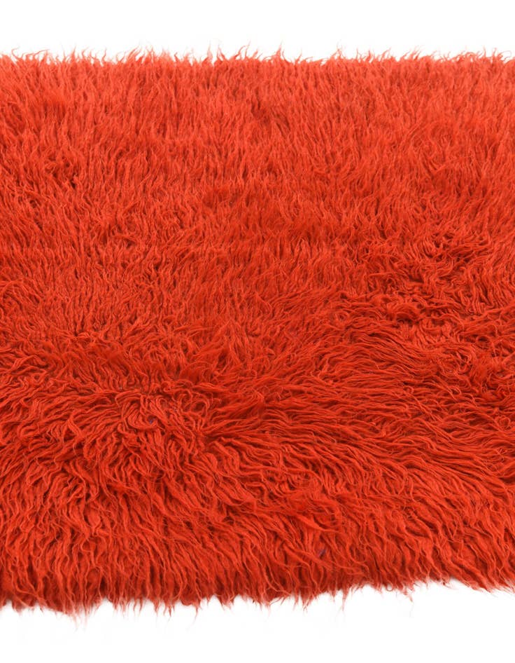 Detail image of 2' 7 x 4' 1  Hand Knotted Moroccan Wool Rug