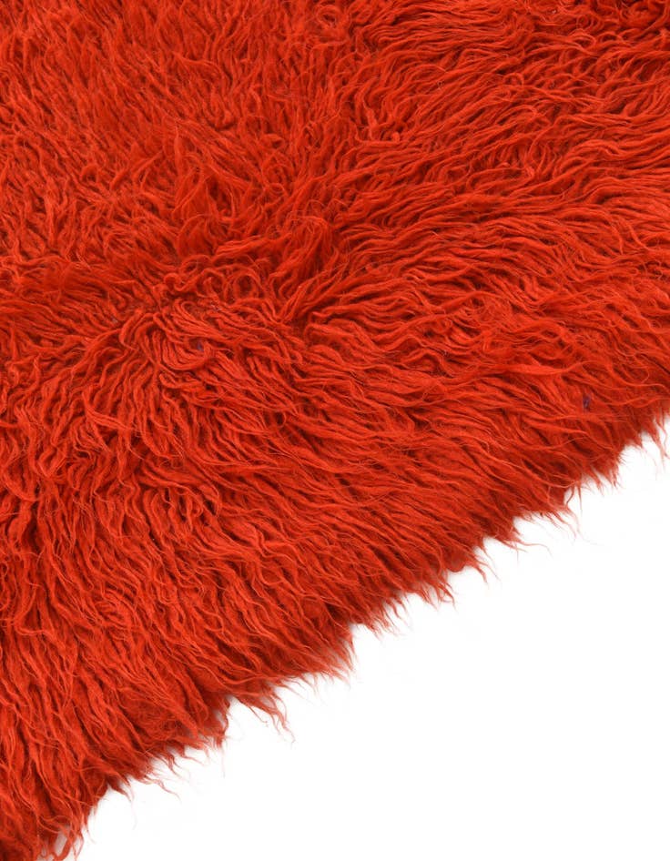 Detail image of 2' 7 x 4' 1  Hand Knotted Moroccan Wool Rug