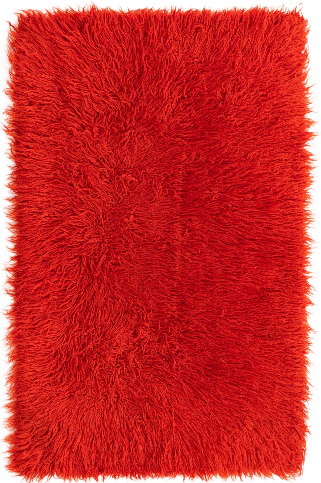 2' 7 x 4' 1 Hand Knotted Moroccan Wool Rug
