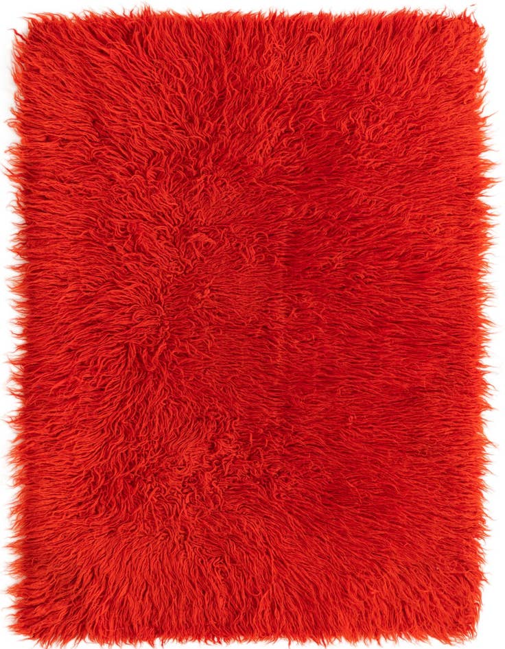 Detail image of 2' 7 x 4' 1 Hand Knotted Moroccan Wool Rug