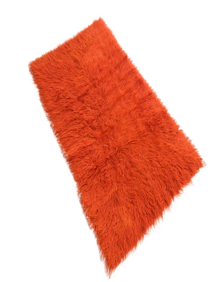 Detail image of 3' 2 x 5' 3  Hand Knotted Moroccan Wool Rug