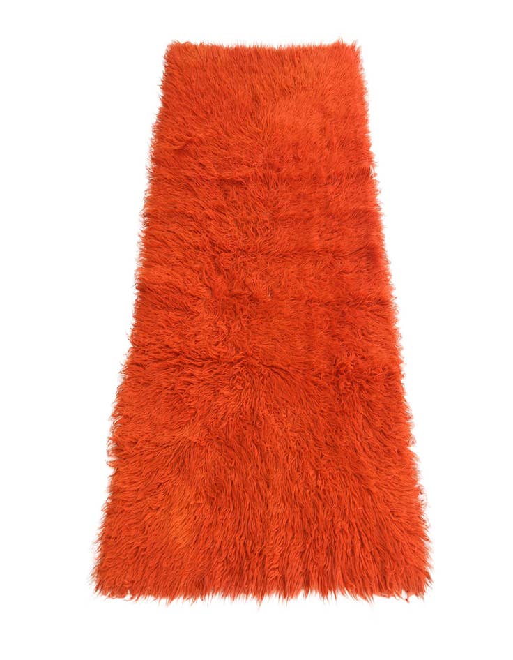 Detail image of 3' 2 x 5' 3  Hand Knotted Moroccan Wool Rug